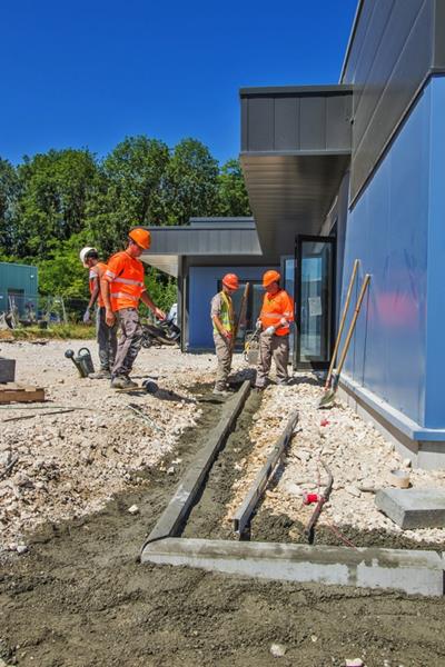 Suivi de chantier Clinique de l'Albanais (du 18 juin au 1er juillet 2018)